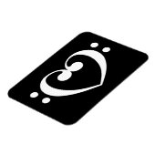 Flexible Magnet de coeur de musique (Côté Gauche)