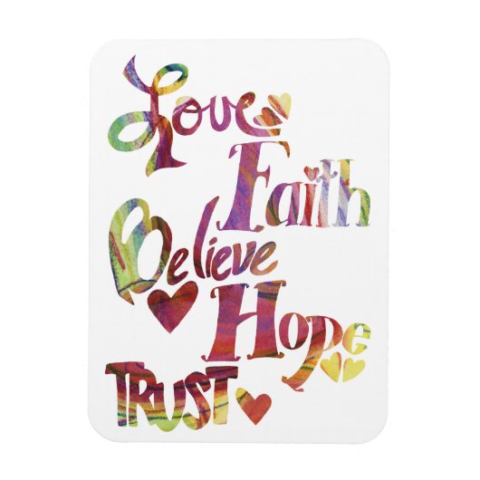 Flexible Magnet de collage de mots d'inspiration (Vertical)