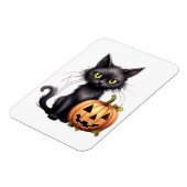 Flexible Magnet de conception de chat noir mignon (Côté Gauche)