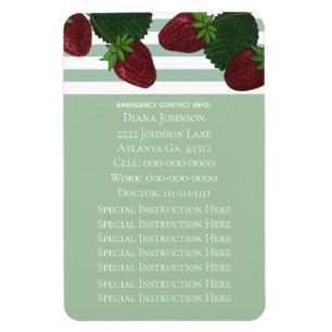 Flexible Magnet de contact d'urgence : Fraise