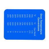 Flexible Magnet de conversion Oven Temps (Horizontal)