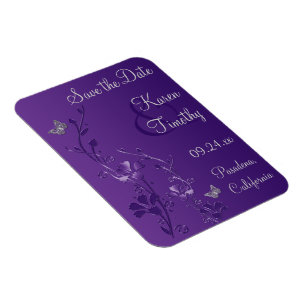 Flexible Magnet de date d'enregistrement du papillon d'arge