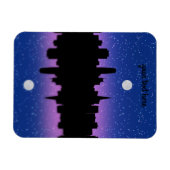 Flexible Magnet de dessin Skyline San Francisco #1 (Horizontal)