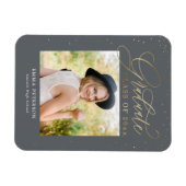 Flexible Magnet de Faire-part de graduation (Horizontal)