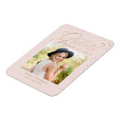 Flexible Magnet de Faire-part de graduation (Côté Gauche)