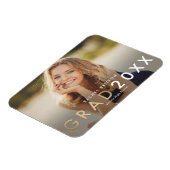 Flexible Magnet de Faire-part de graduation de Mix moderne (Côté Gauche)