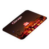 Flexible Magnet de fontaine de Chicago (Côté Gauche)