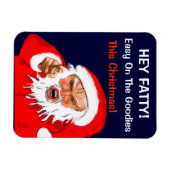 Flexible Magnet de frigo père Noël (Horizontal)