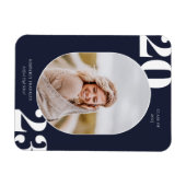 Flexible Magnet de graduation de cadre photo arrondi de cla (Horizontal)