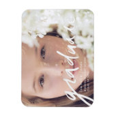 Flexible Magnet de graduation de script photo simple (Vertical)