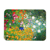 Flexible Magnet de jardin de fleurs Gustav Klimt (Horizontal)