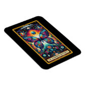 Flexible Magnet de la carte antisociale Tarot papillon (Côté Droit)
