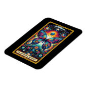 Flexible Magnet de la carte antisociale Tarot papillon (Côté Gauche)