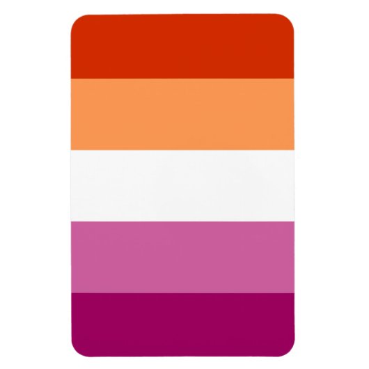 Flexible Magnet de la fierté lesbienne (Vertical)