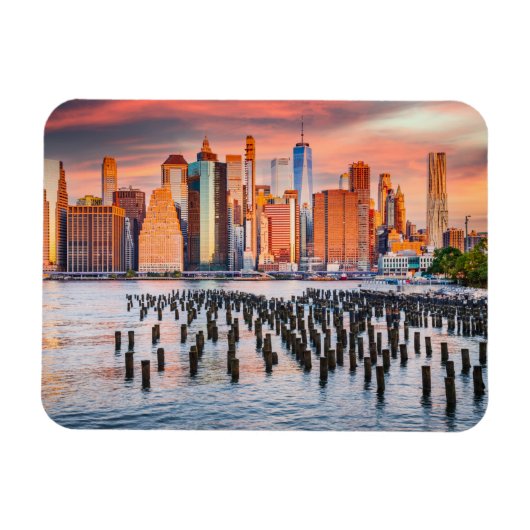 Flexible Magnet de la ville de New York (Horizontal)