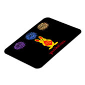 Flexible Magnet de lapin Lucky #2 (Côté Gauche)