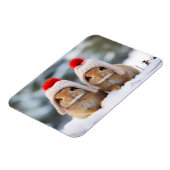 Flexible Magnet de lapins de neige (Côté Gauche)