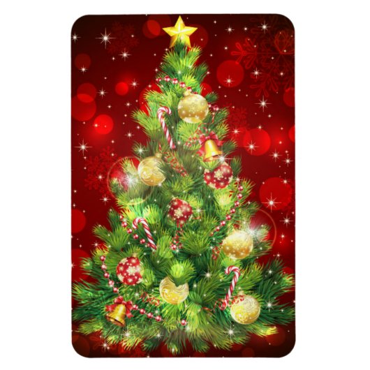 Flexible Magnet de l'arbre de Noël (Vertical)