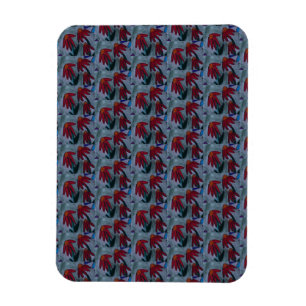 Flexible Magnet de marguerites rouges