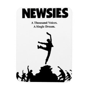 Flexible Magnet de Newsies