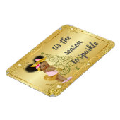 Flexible Magnet de Noël afro-américain (Côté Gauche)