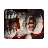 Flexible Magnet de Noël du Père Noël (Horizontal)