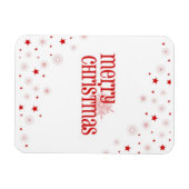Flexible Magnet de Noël simple et joyeux (Horizontal)