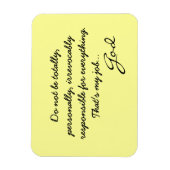 Flexible Magnet de notes de Dieu (Vertical)