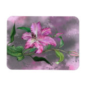 Flexible Magnet de painting de Lily Flower (Horizontal)