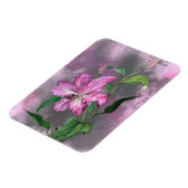 Flexible Magnet de painting de Lily Flower (Côté Gauche)
