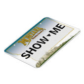 Flexible Magnet de plaque de licence Montana (Côté Gauche)