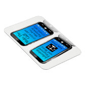 Flexible Magnet de rappel pratique du cabinet d'avocats (Côté Droit)