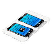 Flexible Magnet de rappel pratique du cabinet d'avocats (Côté Gauche)