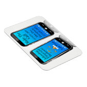 Flexible Magnet de rappel pratique du cabinet d'avocats (Côté Droit)