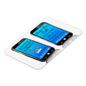 Flexible Magnet de rappel pratique du cabinet d'avocats (Côté Gauche)