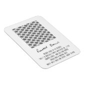 Flexible Magnet de recette de brocoli rôti (Côté Droit)