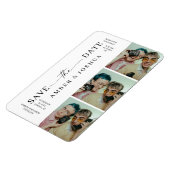 Flexible Magnet de sauvegarde de Photomaton pour la date de (Côté Gauche)