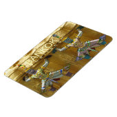 Flexible Magnet de souvenirs de voyage Bangkok Thaïlande (Côté Gauche)