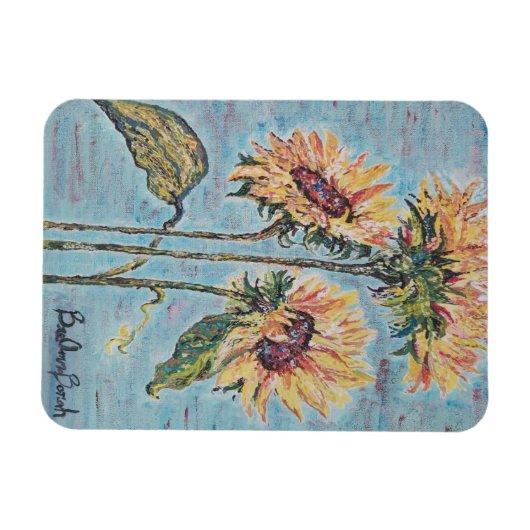 Flexible Magnet de tournesol (Horizontal)