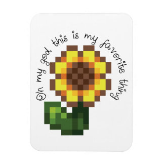 Flexible Magnet de tournesol de Haley - Stardew Valley insp