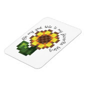 Flexible Magnet de tournesol de Haley - Stardew Valley insp (Côté Gauche)