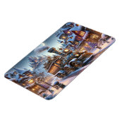 Flexible Magnet de train de Noël lunatique (Côté Gauche)