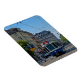 Flexible Magnet de tramway bleu de Zurich (Côté Droit)