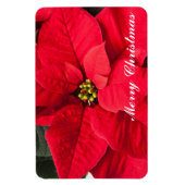 Flexible Magnet de vacances Poinsettia (Vertical)