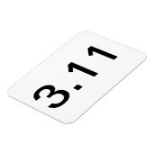 Flexible Magnet de voiture de 5 000 $ (Côté Gauche)