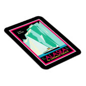 Flexible Magnet de voyage de l'Alaska (Côté Droit)