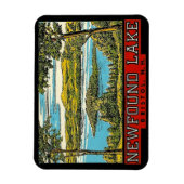 Flexible Magnet de voyage New Hampshire Lake Bristol (Vertical)