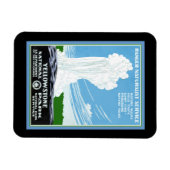 Flexible Magnet de Yellowstone (Horizontal)