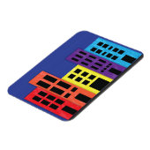 Flexible Magnet des bâtiments brillants (Côté Gauche)
