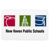 Flexible Magnet des écoles de New Haven (Horizontal)